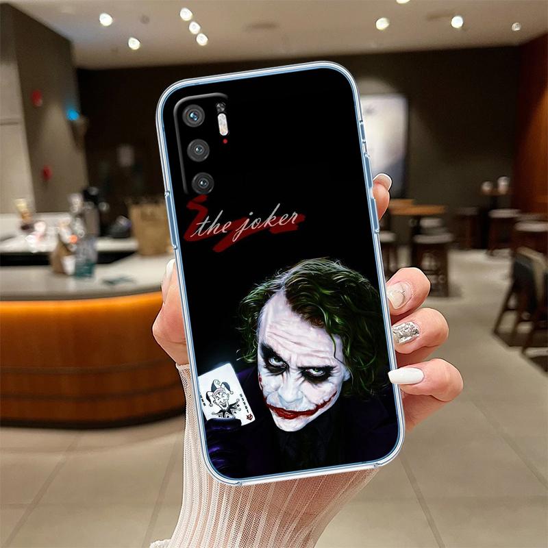 RE40 Joker Transparent Phone Case for Motorola Moto G10 G20 G30 G31 G32 G34 G35 G41 G42 G50 G51 G52 G55 G60 G60S G62 G71 G72 G75
