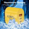 40W 2 PD and 1 QC 3.0 Port Fast Charging Power Adapter USB Type C Wall Charger US/EU Plug For iPhone Samsung Xiaomi Quick Charge