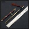 Chinese Sword Model Craft Toy, [Seedling Knife ], 22 cm (8.66 inches), Zinc Alloy, Metal Blade, Not Sharp, with Scabbard