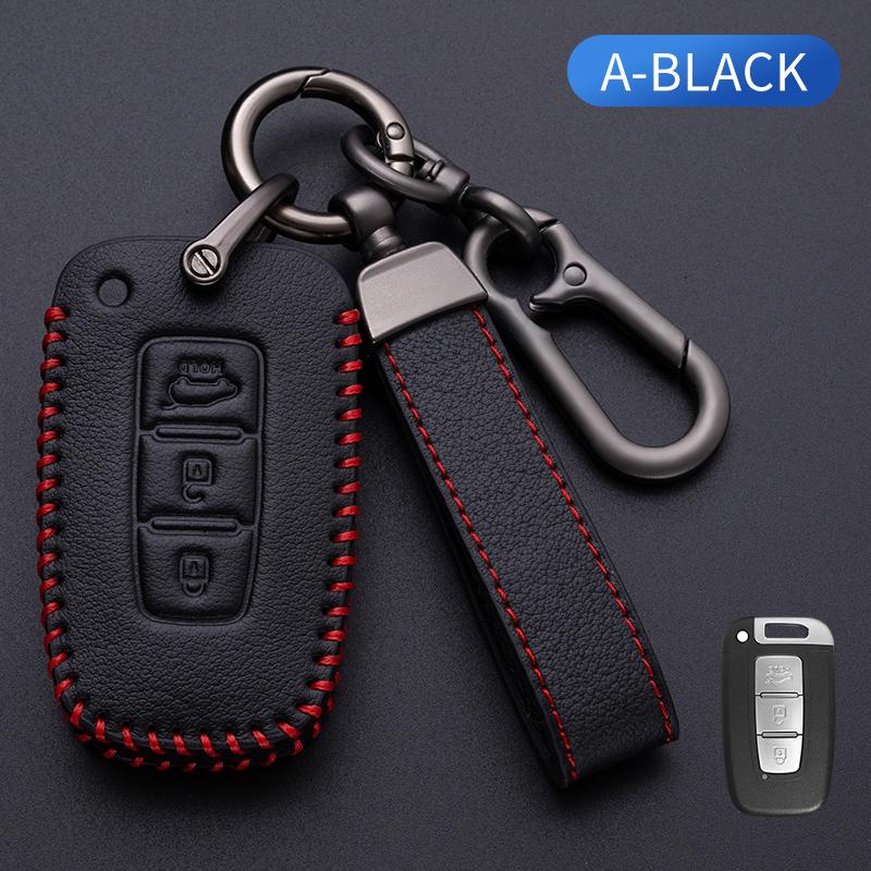 

New Shell Fob Keychain Car Key Cover Case For Kia Forte Rio 3 K2 K3 K5 Sportage For Hyundai Ix35 Sonata 8 Sorento Optima Forte For Hyundai