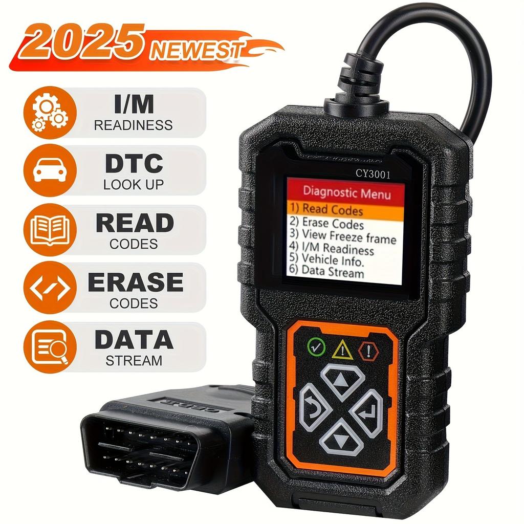 Car OBD2 Code Scanner Diagnostic Scanner Code Reader Erase Engine Fault Code Read Code Erase Code Battery Test Engine Light Can