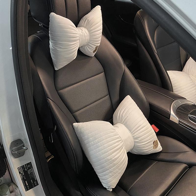 

Новое поступление, милый подголовник, хлопковая ткань, мультяшная автомобильная подушка для поясничной поддержки, креативная автомобильная подушка для шеи