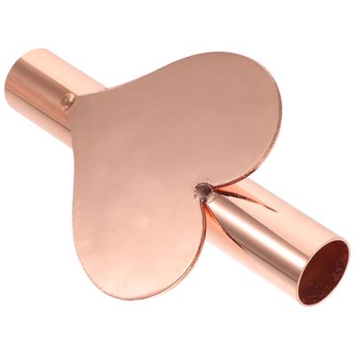 Vase Wall Flower Tube Vases for Decor Wallflower Holder Rose Gold Hanging Planter Metal