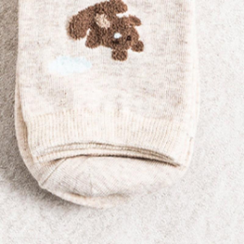 DaiSo Tactel Animal Point Women S Long SockS