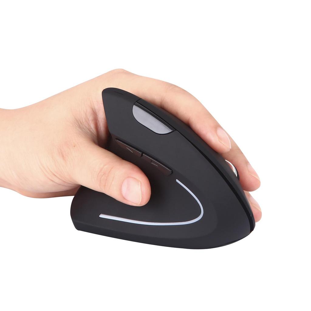 Left-Handed Ergonomic Wireless Charging Mouse - Fifth Gen
