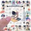 35-200 Stück Raumstation Astronauten Aufkleber Cartoon Graffiti Decals DIY Handy Laptop Notizbuch Koffer Wasserdichter Aufkleber