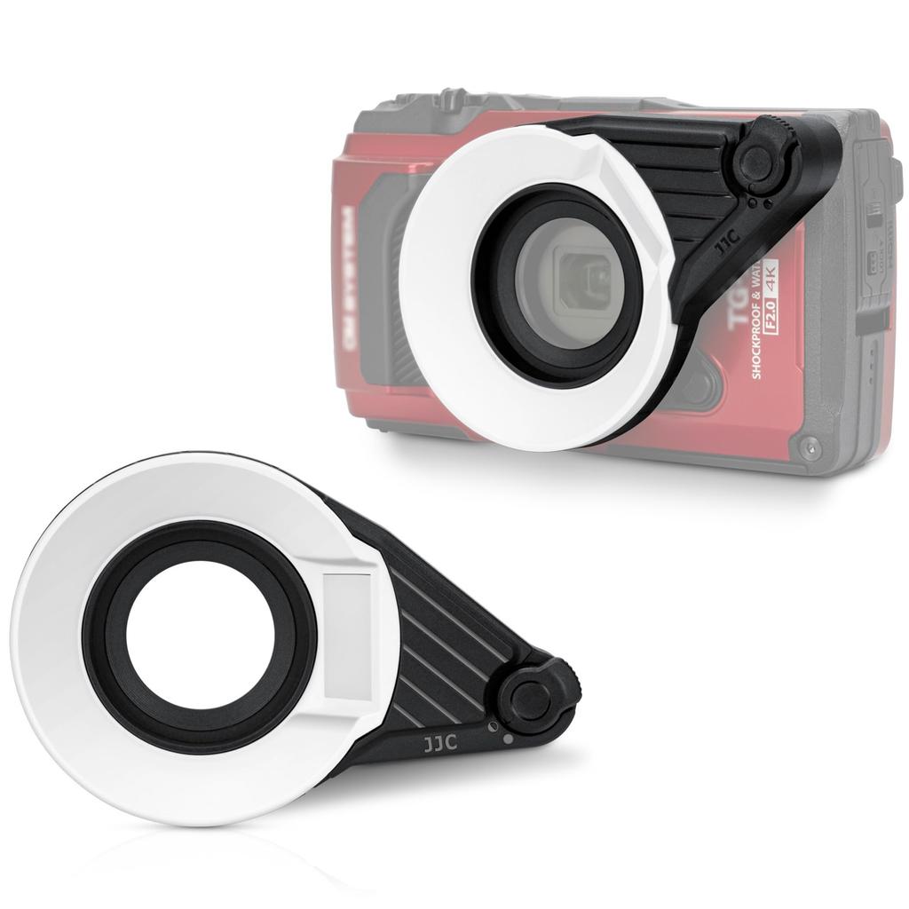JJC Blitz Diffusor für Olympus Ersatz für Olympus Light Macro Blitz Diffusor Light für Tough TG1 TG-7, TG-6, TG-5, TG-4, TG-3, TG-2, TG-1; FD-1