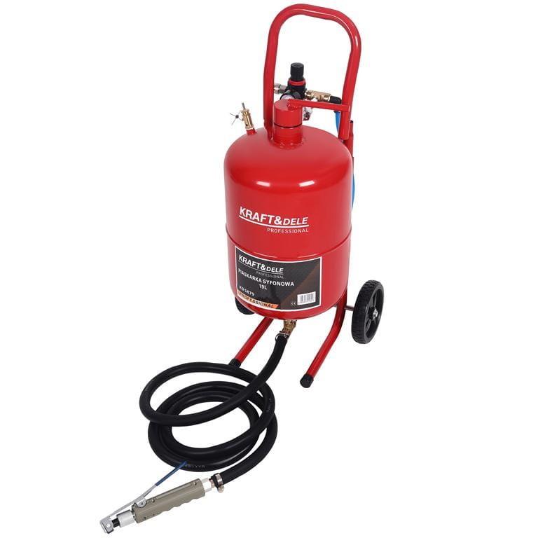 Siphon-Sandstrahlgerät 19L + Zubehör KD5879