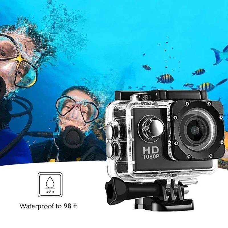 Mini Helme HD 1080P Sports Action Waterproof Diving Recording Camera Full HD Cam Extreme Exercise Video Recorder Camcorder