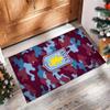 Tappeto in Velluto di Cristallo con Stampa Calcio Aston Villa, Comodo Assorbente d'Acqua Antiscivolo Tappeto per Pavimenti Interni