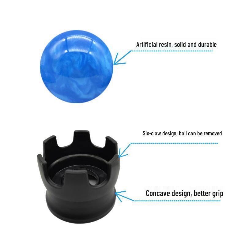 Detachable Six-Claw Handheld Massage Ball for Muscle Relaxation