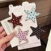 Decorative Hair Clip Star Hair Barrette Five-Pointed Star Hairpin  Party & Dating Styling