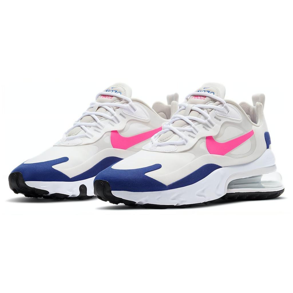 (WMNS) Nike Air Max 270 React 'Weiß Rosa Blau' Damen CU7833-101