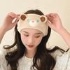Washing Headband, Ear Loop, Animal Microfiber Hairband
