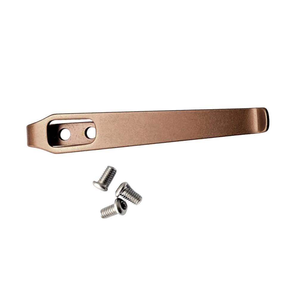 Nerezové skládací nože s těžkým zadním klipem Kapesní klip na nože Nástroje Kompaktní zadní klip Nosný doplněk