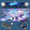 HSR Silver Wolf LV Honkai Star Rail Large XXL Mouse Mat New Nonslip Keyboard Anime Girl Kawaii Mouse Pad PC Gaming Desk Mat