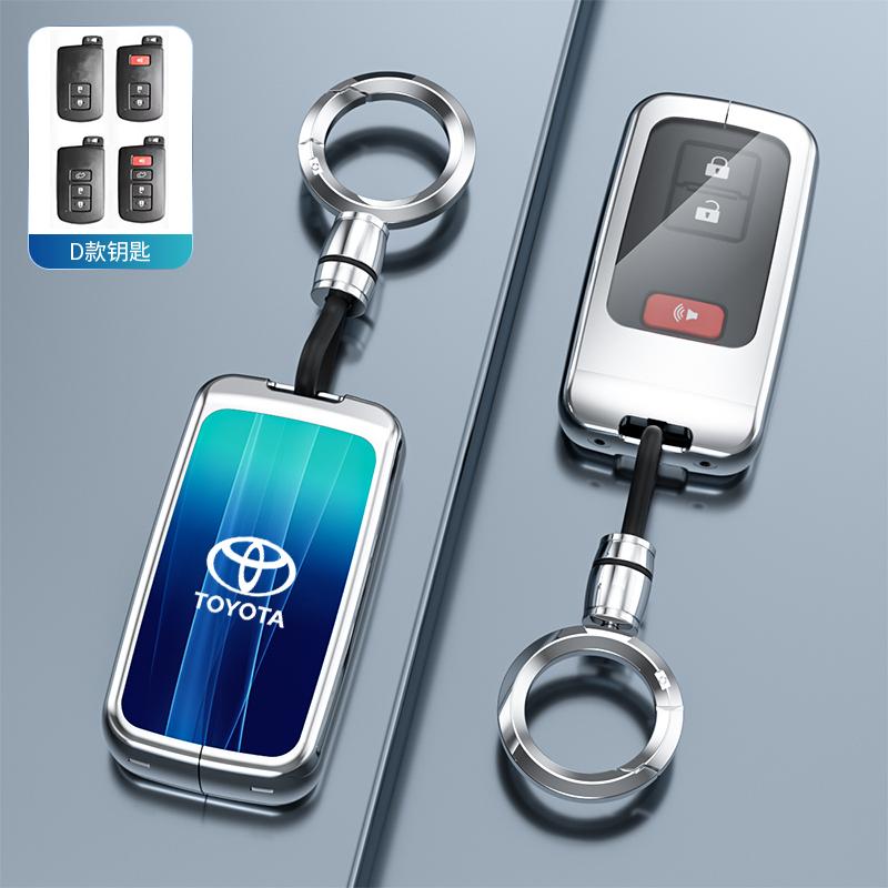 2026 Hot For Toyota Hub Caps Newly Car Key Case Cover Protective Shell Fob For Toyota RAV4 Highlander Avalon Sequoia Tundra Taco