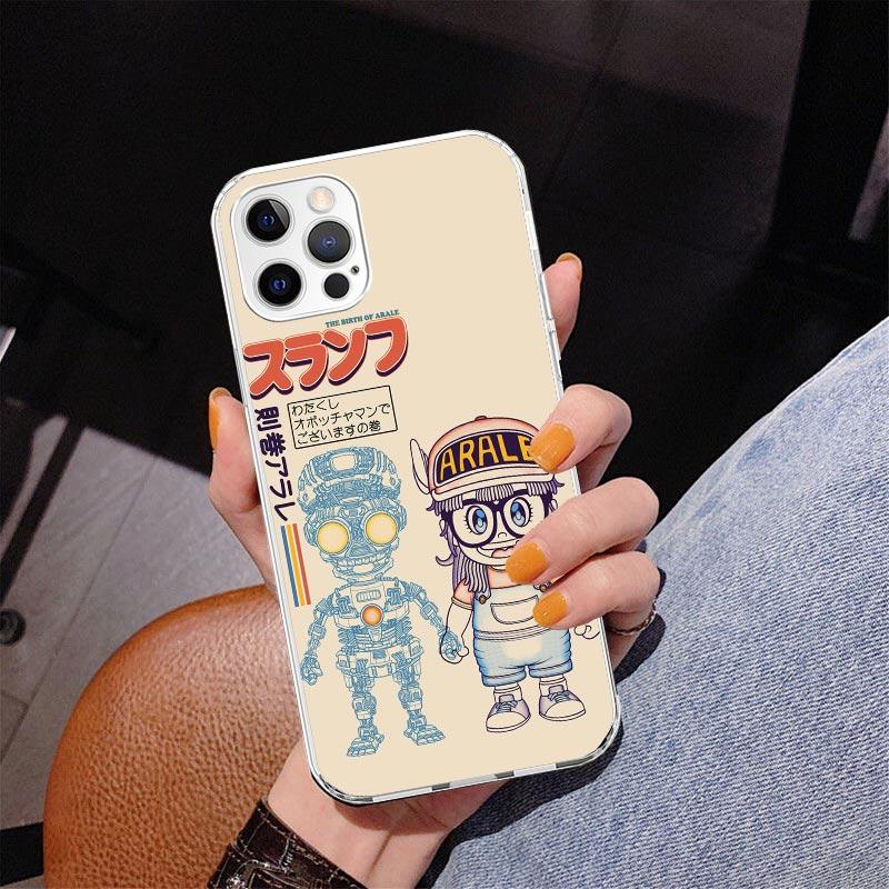 Arale Dr Slump Phnoe Case for Iphone 17 Air 16 11 12 13 Mini 14 Plus 15 Pro Max 7 8E SE 2020 16ProMax Phone Cover Coque 16 15 14