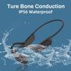 Ture Bone Conduction Headphones Bluetooth 6.0 Earphones Waterproof Wireless Sport Headsets with Mic for Workout Running