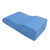 S Shaped Leg Elevation Pillow for After Surgery Swelling Orthopedic Leg Wedge Pillow Blue