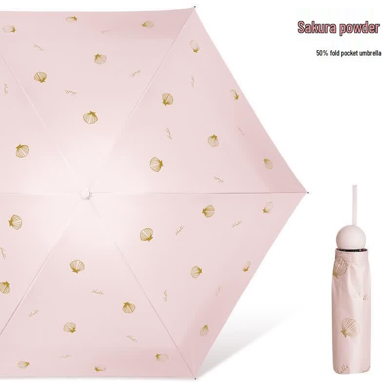 

Paradise Umbrella Compact 5-Fold UV Protection Sun Parasol
