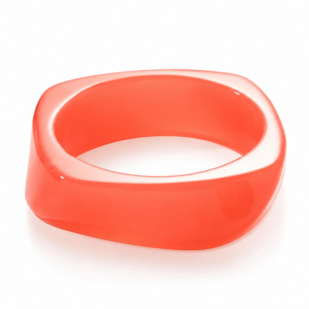 Hot Sale Smudge Coffee Resin Bracelet Ladies Arc Bracelet Girlfriend Ring Fashion Premium Jewelry