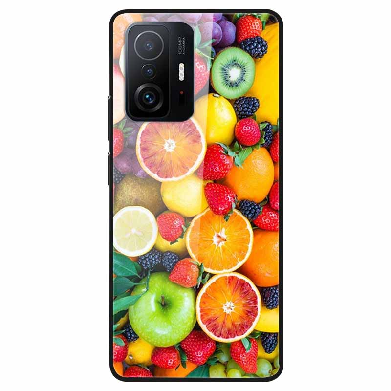 Luxury Case for Xiaomi Mi 11T Pro Cover Tempered Glass Cover for Xiaomi 11T 11 T Pro Phone Case for Xiaomi 11TPro Fundas 2021