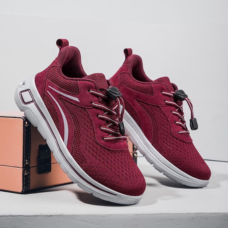 Fashion Mens Casual Air Cushion Running Shoes Spring and Autumn New Lightweight Mesh Casual Shoes Anti Slip Shock Absorbing Sports Shoe