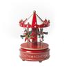 Interactive Carousel Music Box Wooden Children Gifts Musicbox  Festive Holiday Decor