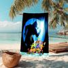 Halloween Fantasy Comedy Adventure Cartoon Movie Scooby-Doo Towel Outdoor Camping Vacation Swimming Beach Towel Outdoor Absorbent Bath Towel Y1