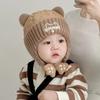 Warm Toddler's Lei Feng Hat Soft Kids Beanie Caps Breathable Baby Ear Protection Cap  Winter Season