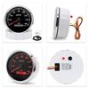 110mm GPS Speedometer 160MPH 0~8000rpm Tachometer Meter 7 Color 52mm Fuel Level Water Temp Oil Press Volt Sensor Kit 6 Gauge Set
