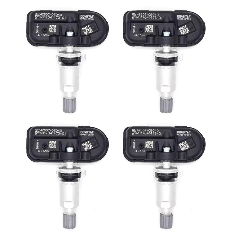 

4PCS 42607-0E040 TPMS Tire Pressure Monitoring Sensor 434MHz FOR TOYOTA HIGHLANDER SIENNA 426070E040