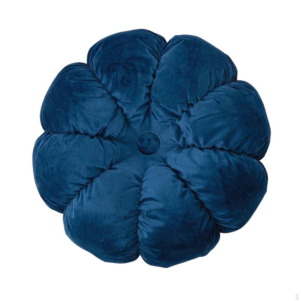 Comfortable Round Throw Pillow for Floor Seating and Chair Cushion