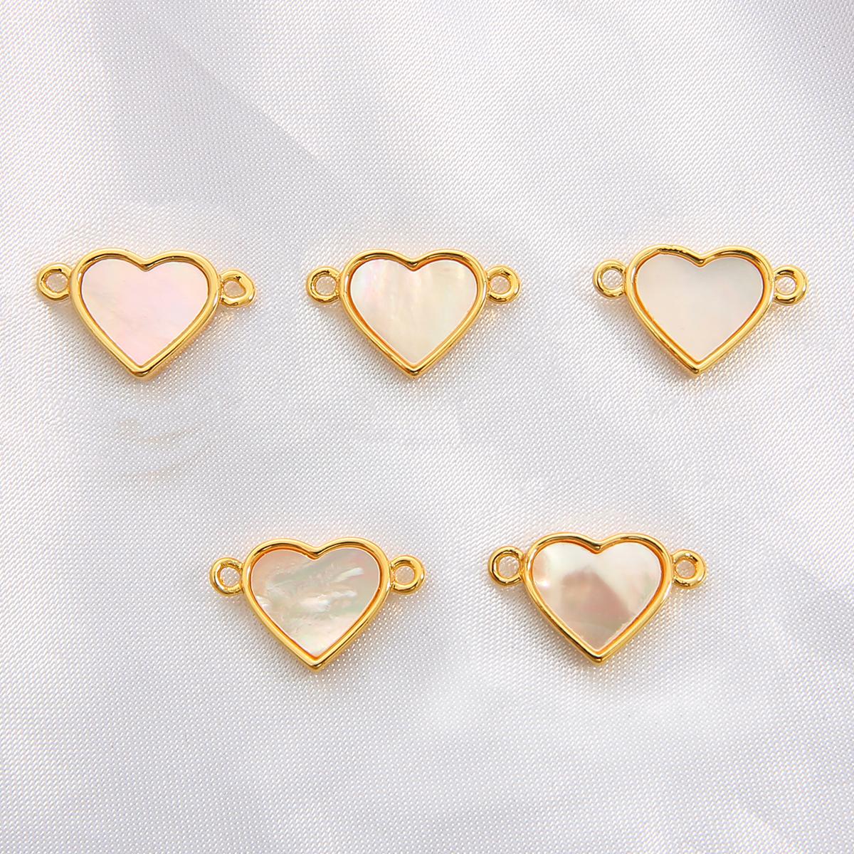 

Медь Луна бабочка в форме сердца застежки соединитель обжимной для DIY ожерелье браслет аксессуары материал 16.5x10.5mm