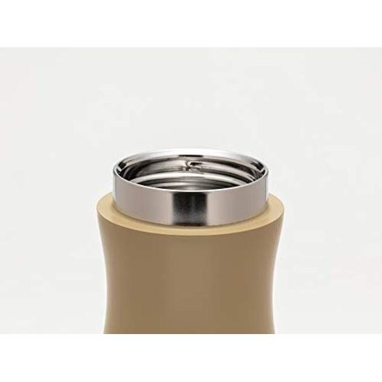 Snow Peak Stainless Vacuum Bottle Type T350 Sand TW-350-SN