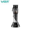 Stainless Steel Rechargeable Electric Hair Clipper Shaver Gradient Fine Trimming with Base Household Electric Shaver Rechargeable Dual-purpose