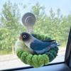 Bird Breeding Nest for Parrots Plush Sleep Bed Birdcage Nest Bed for Small Birds Suction Cup Resting Nest Bird Supply
