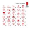 1Pc Teacher English Encouragement Stamper for Kindergarten Primary School Commentary Stamp Teacher Award Seals Reward Seal Gift