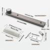 Aluminum Alloy Construction Cabinet Lift System Rubber Silent Pulleys Invisible Installation Bookshelves