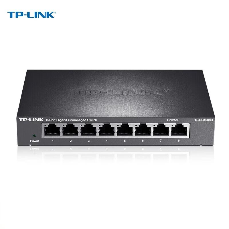 Tp-Link 8-Port Gigabit Ethernet Switch TL-SG1008D