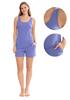 Women's Pyjama XL Spaghetti Strap Cute Nice Short Loose Shorts Soft