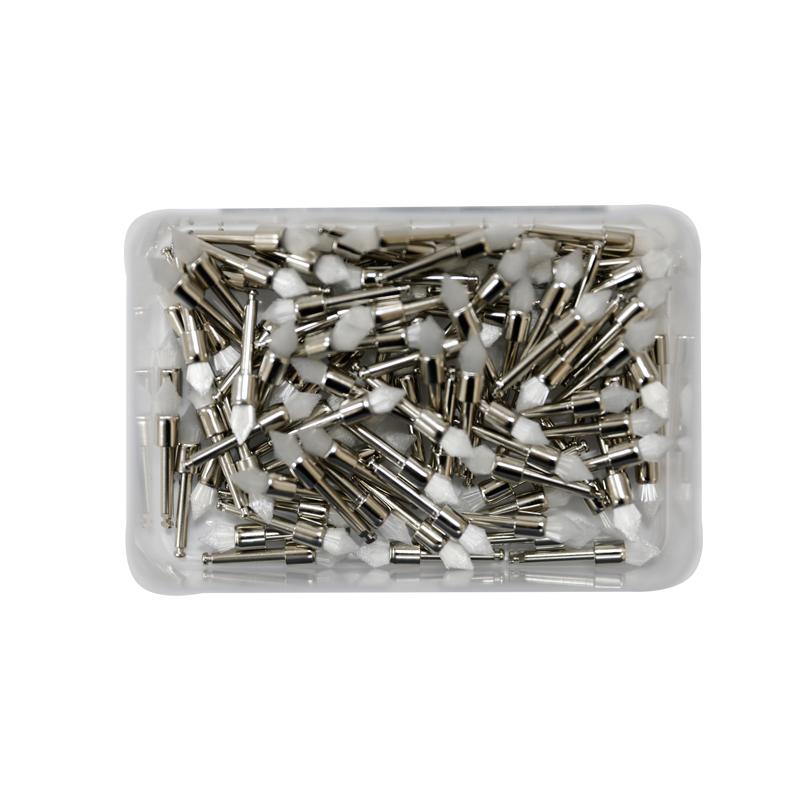100pcs/box Dental Lab Nylon Buckle Dental Polishing Cup Disposable Dental Care Brush Head Prophy Cup Polishing Cup