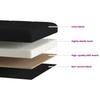 Foldable Storage Bench Black 180 kg 80 L 77 x 38 x 38 cm