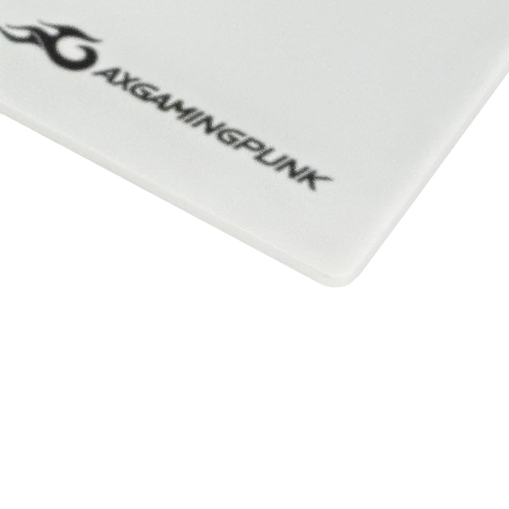 AXGAMINGPUNK KYLIN Glass Mouse Pad Control Type White