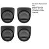 4Pcs Replacement Plug Stainless Steel Insulated Water Bottle Replacement Stopper Leak-proof Silicone Lid for Owala FreeSip