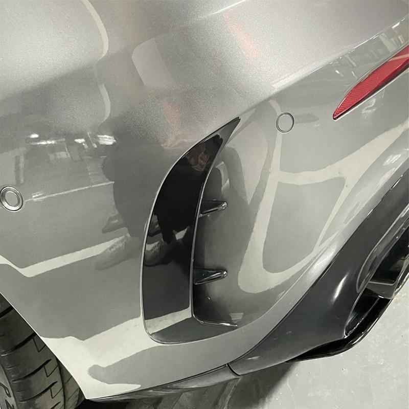 Fit For Mercedes-Benz Accessories CLA W177 Hatchback A45 A35 A180 A200 A220 AMG 2019+ Rear Bumper Spoiler Side Canard Air Vent C