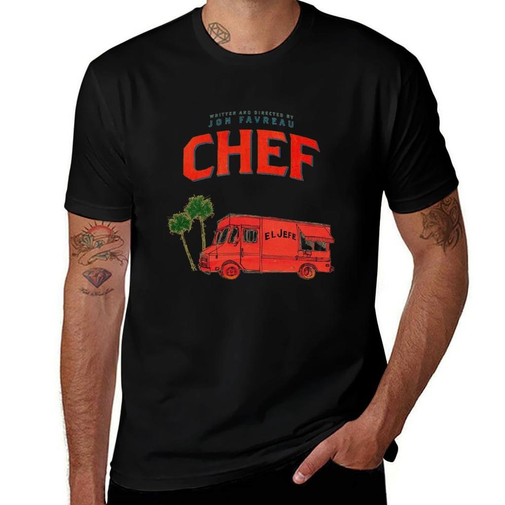 Chef Car TShirt Soft Stretch Short Sleeve Top