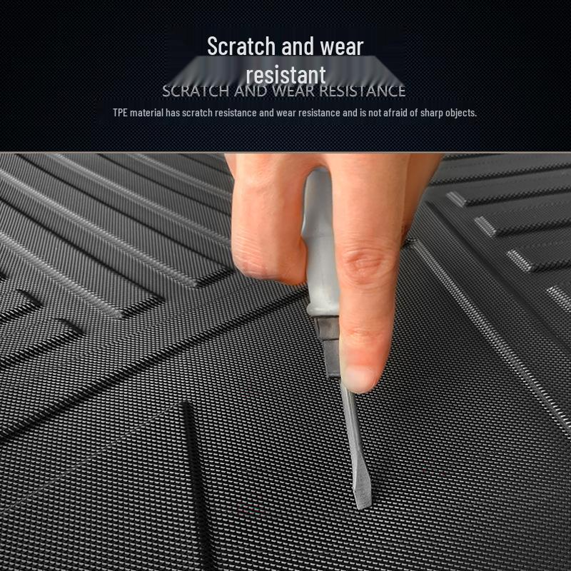 Waterproof, Eco-Friendly TPE Trunk Mat for BAIC New Energy EX360 & EU5 Zhixing - Odorless