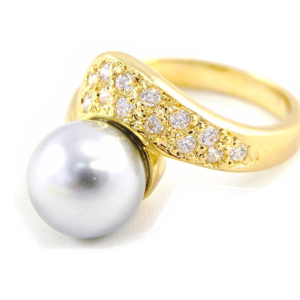 Bague 'Catherine' Plaqué Or